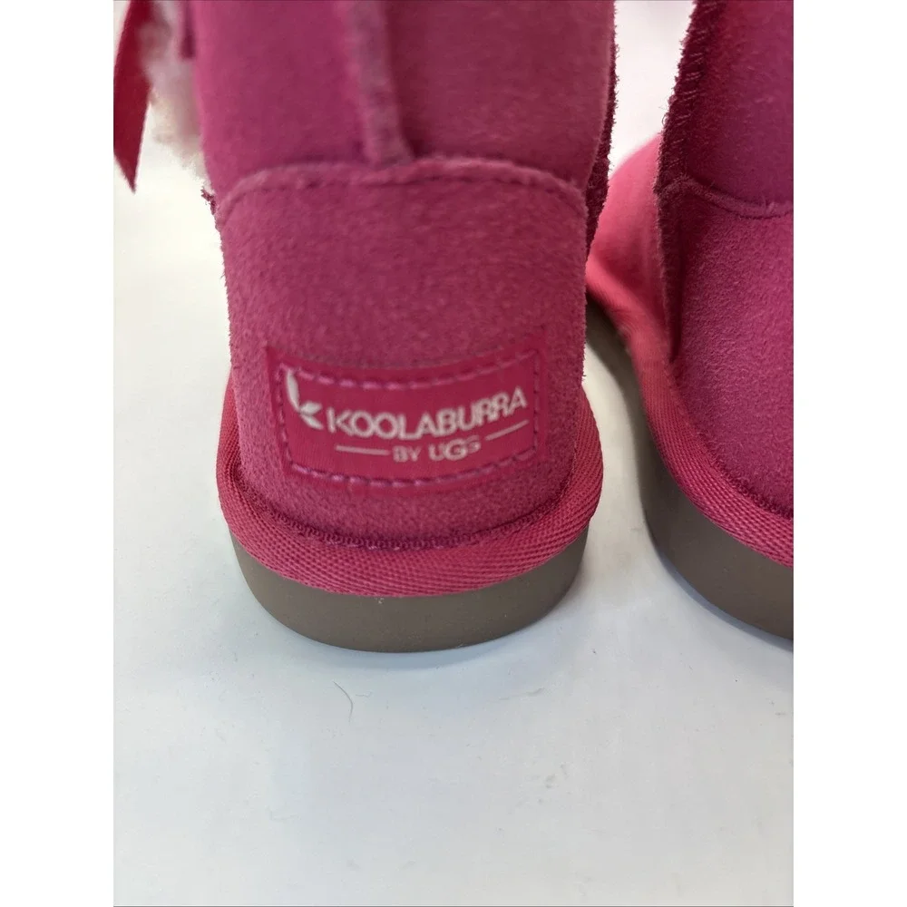 Koolaburra by UGG Girls' Victoria Short Boot Pink Sz 9  1090330 New  w/o‎ Box
